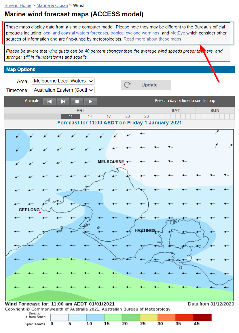 Forecast Map